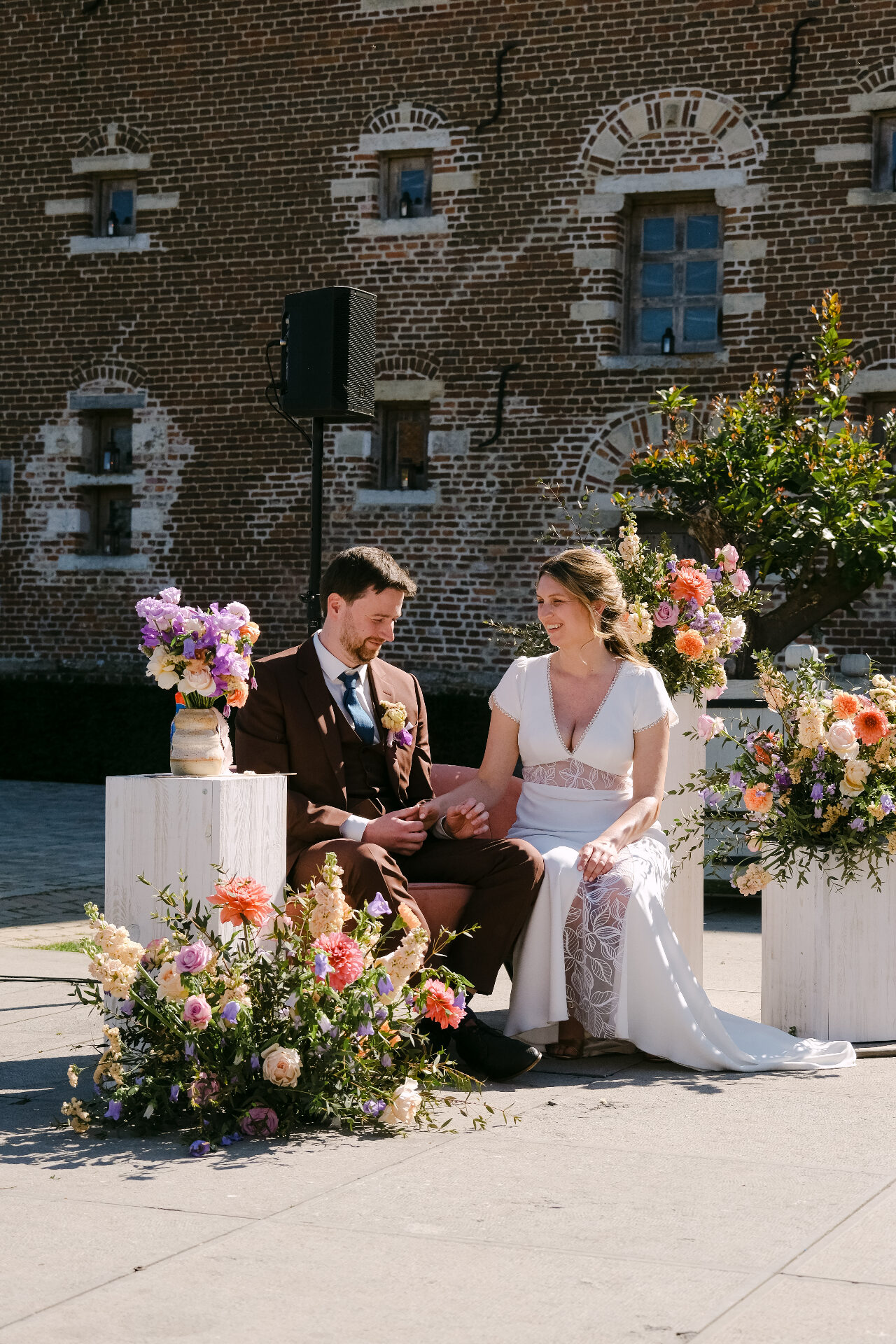 Britt & Sander — boho romantisch huwelijk